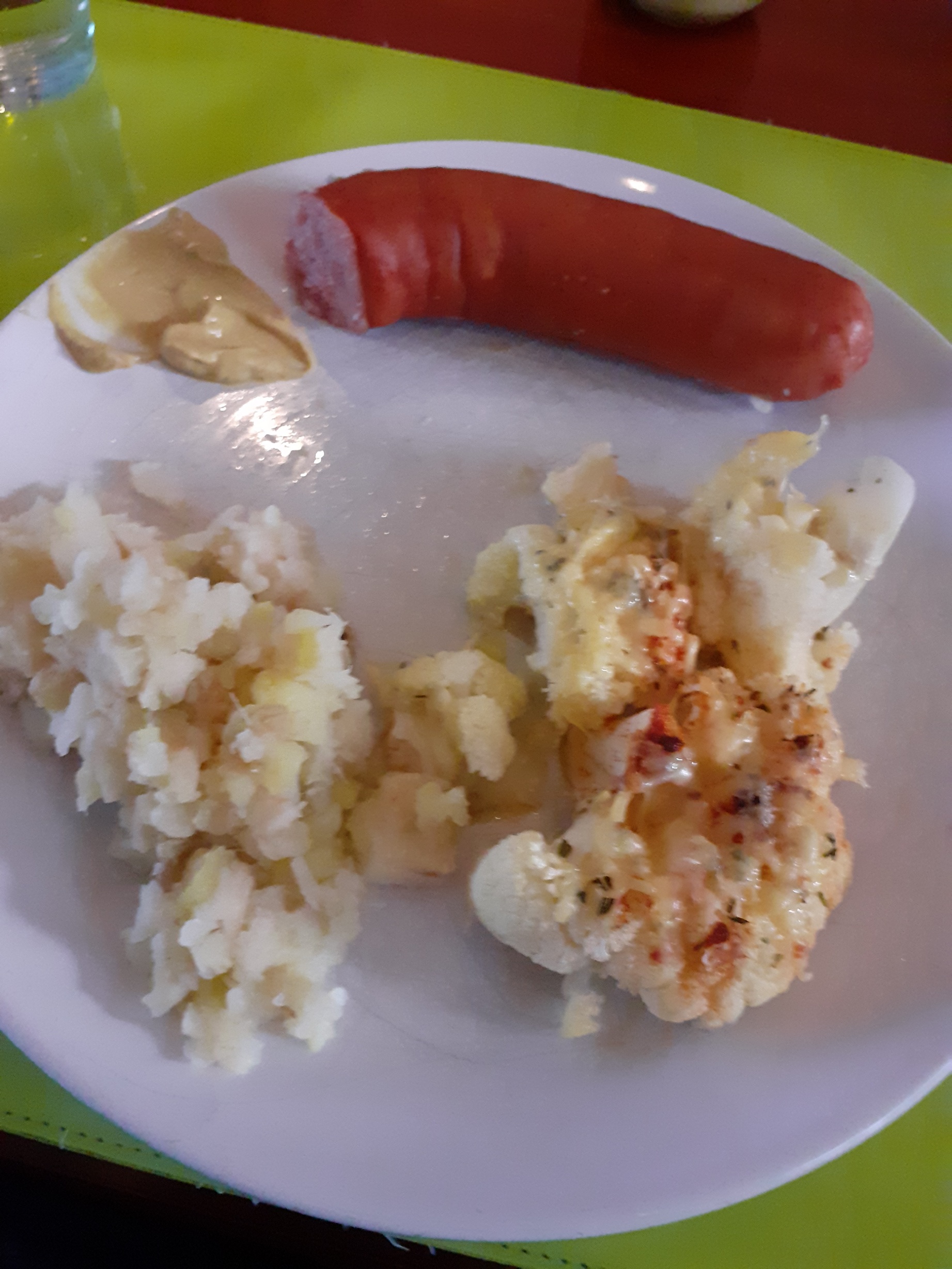 bloemkool met knolselderijpuree