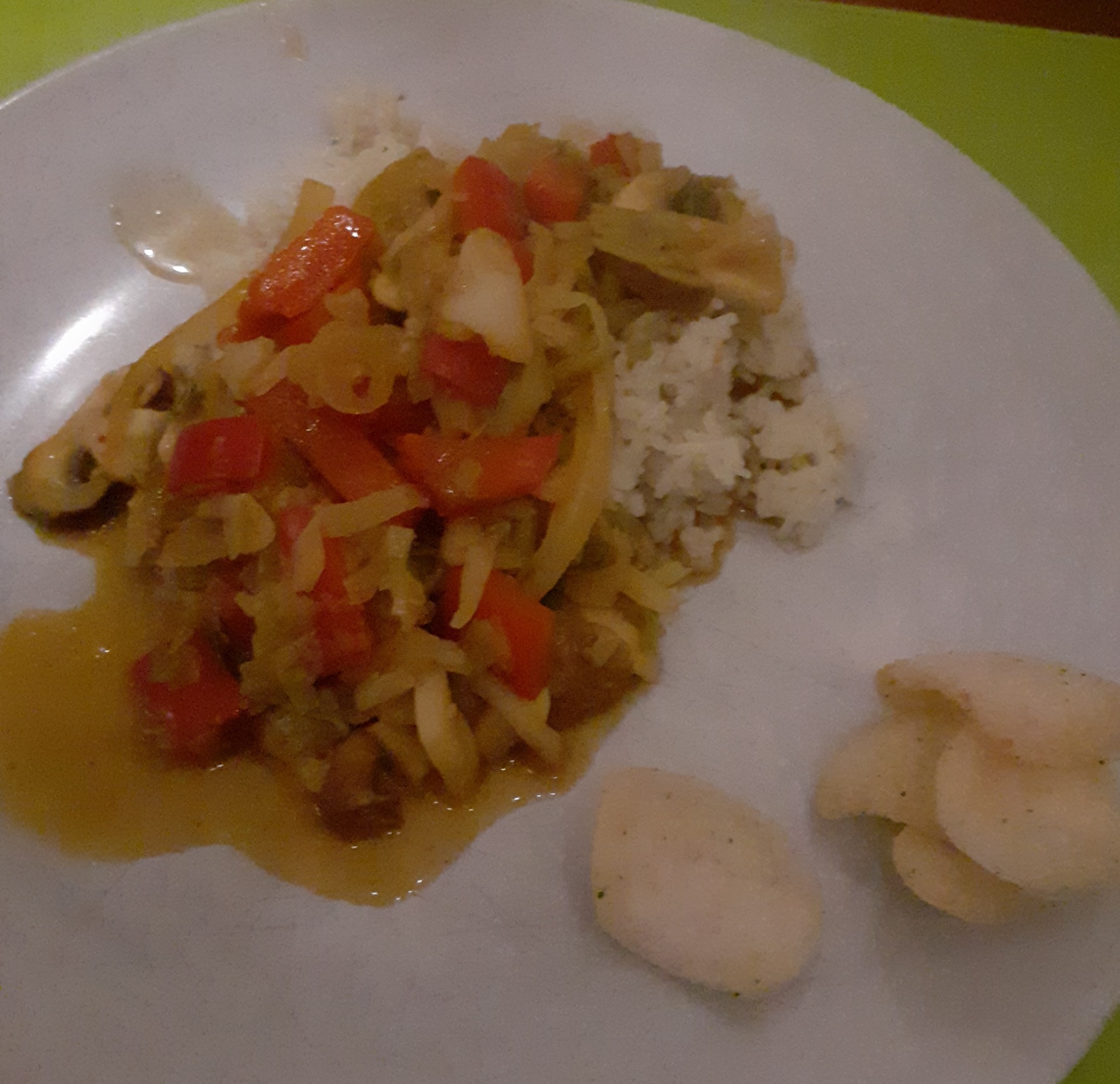 spitskool in sweet chilisaus