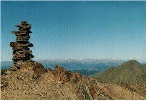 In de verte: het massief van Aneto