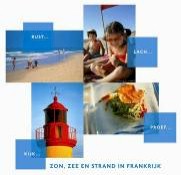 Zon, zee en strand in Frankrijk