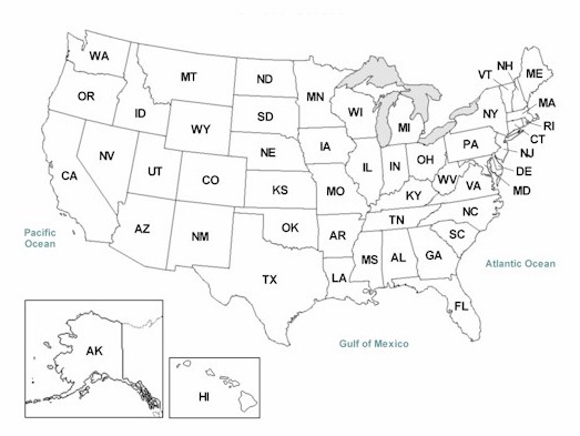 Die Länder von Amerika